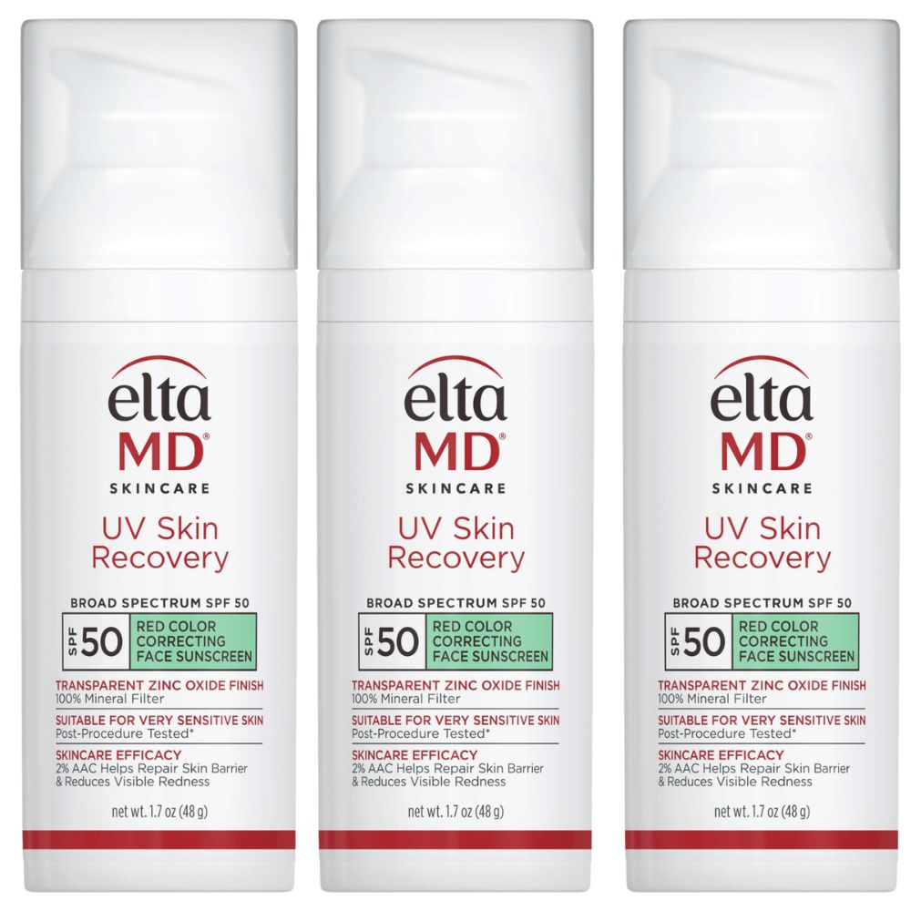 EltaMD UV Skin Recovery Red Color Correcting Green Tint Broad Spectrum SPF 50