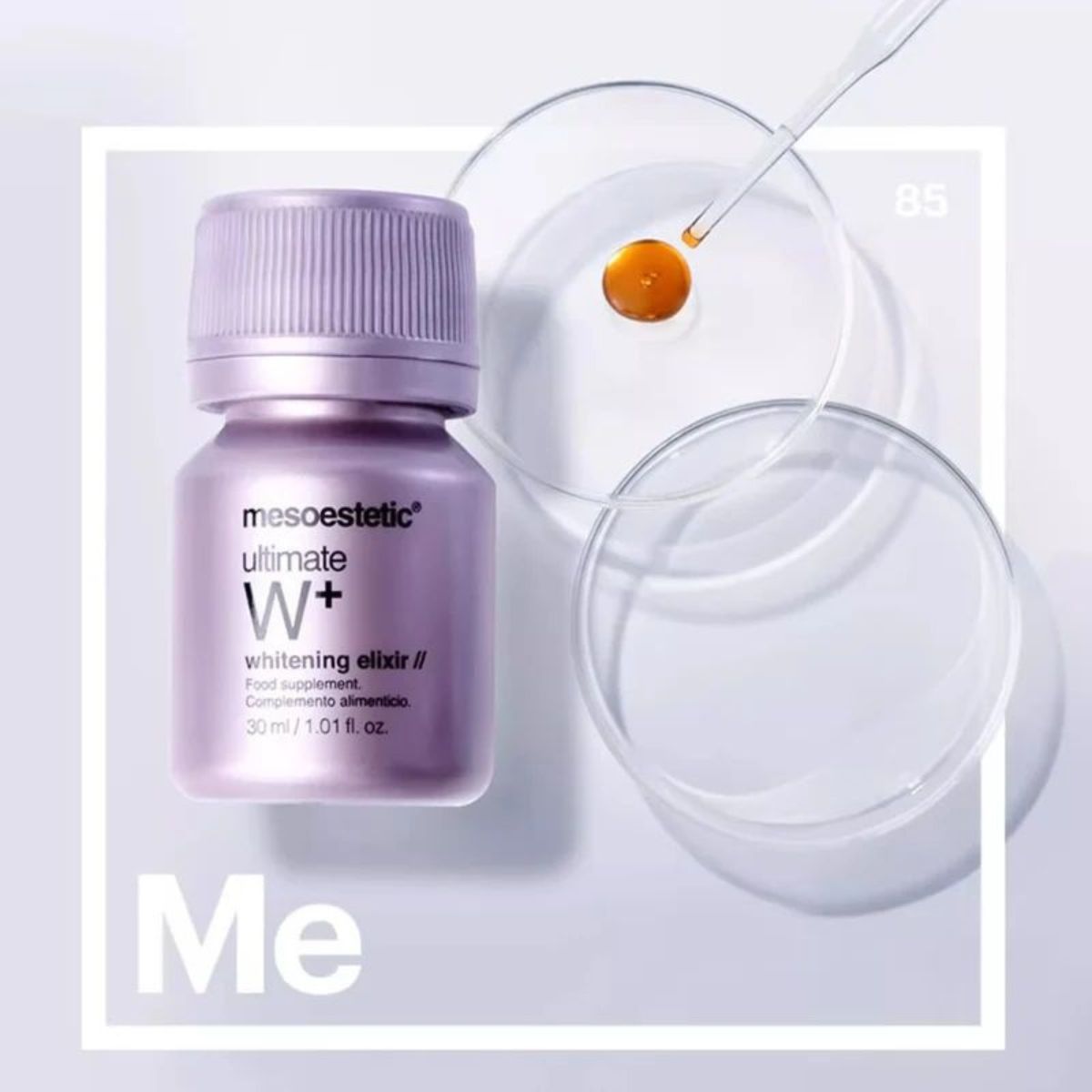 Mesoestetic Ultimate W+ Whitening Elixir Supplement (6 x 30ml)