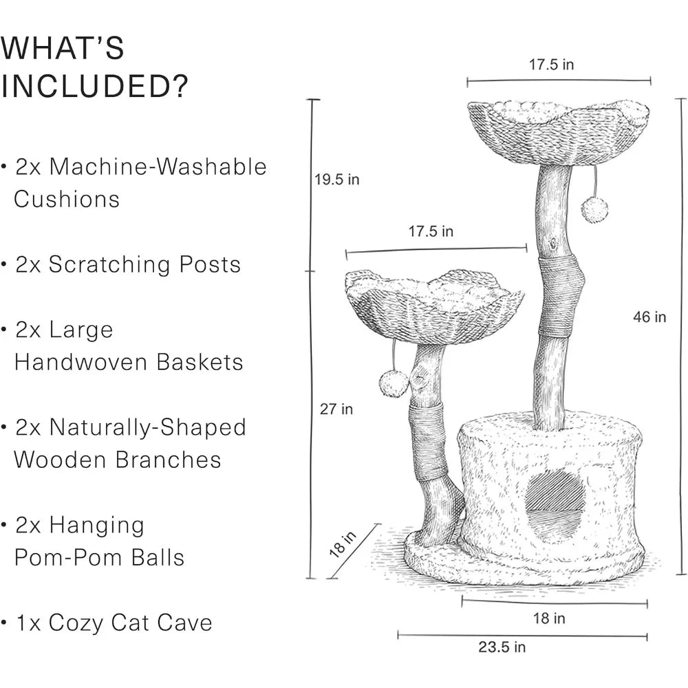 The Pearl- Luxury Cat Tree
