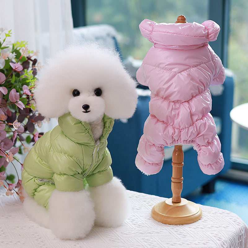 Dog Winter Padded Jacket - Windproof and Waterproof Pet Outerwear