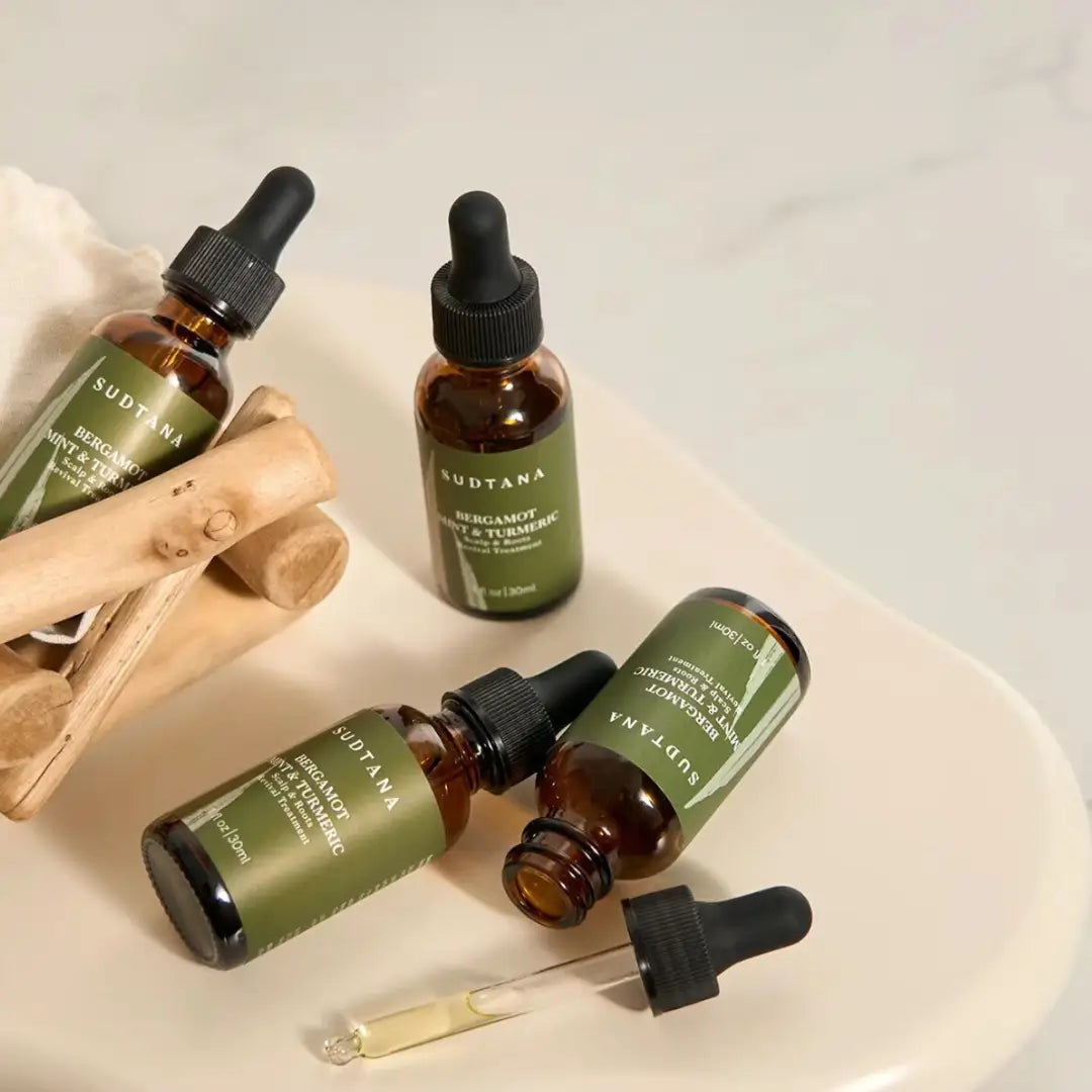 Sudtana Bergamont Mint & Turmeric Scalp & Roots Revival Treatment