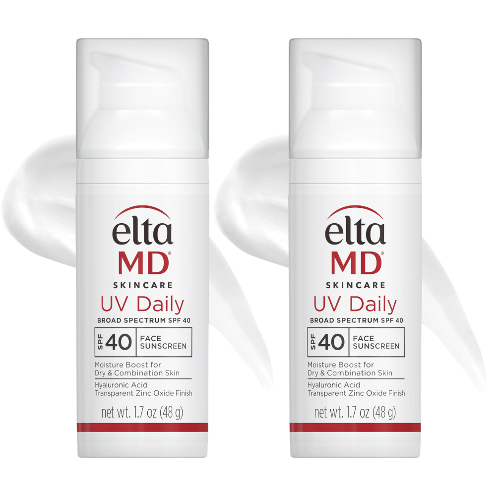 EltaMD UV Daily Untinted Broad-Spectrum SPF 40 DUO