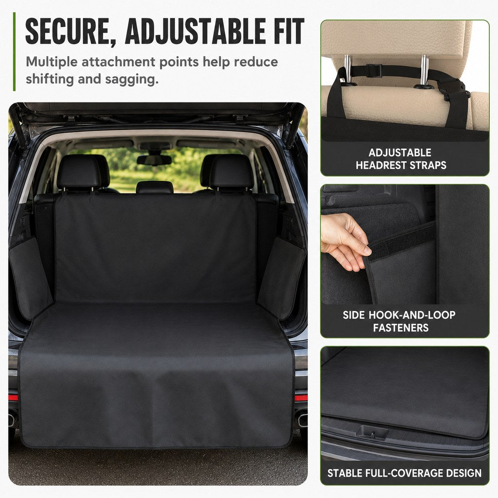 Malloren SUV Cargo Liner for Dogs - Mud, Hair & Bumper Protection