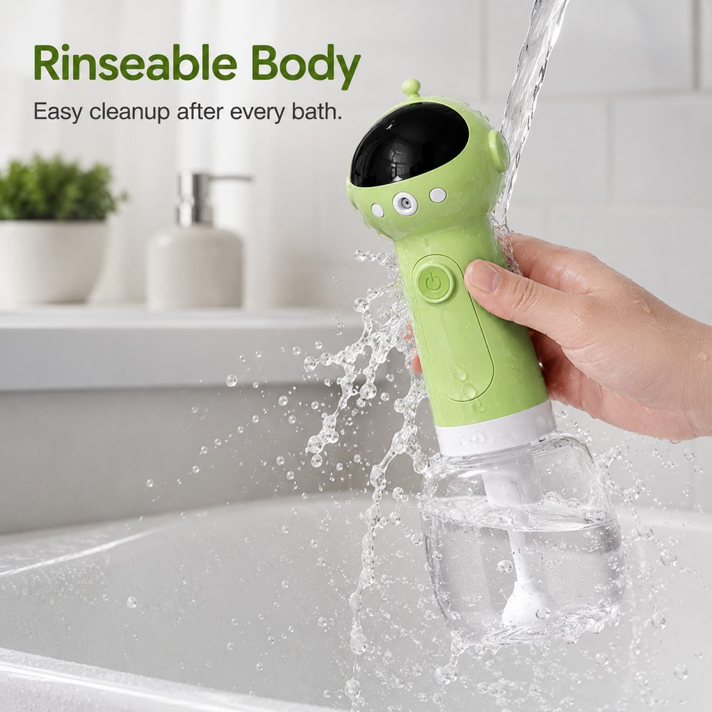 Malloren AstroFoam Pet Bath Bubble Maker for Home Dog Baths - One-Press Dense Foam Sprayer for Less Hand-Scrubbing & Cleaner Bath Time