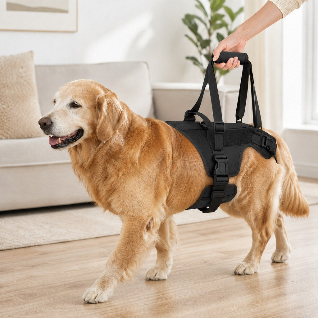 Malloren Full-Body Dog Lift Support Harness for Stairs, Cars & Limited Mobility