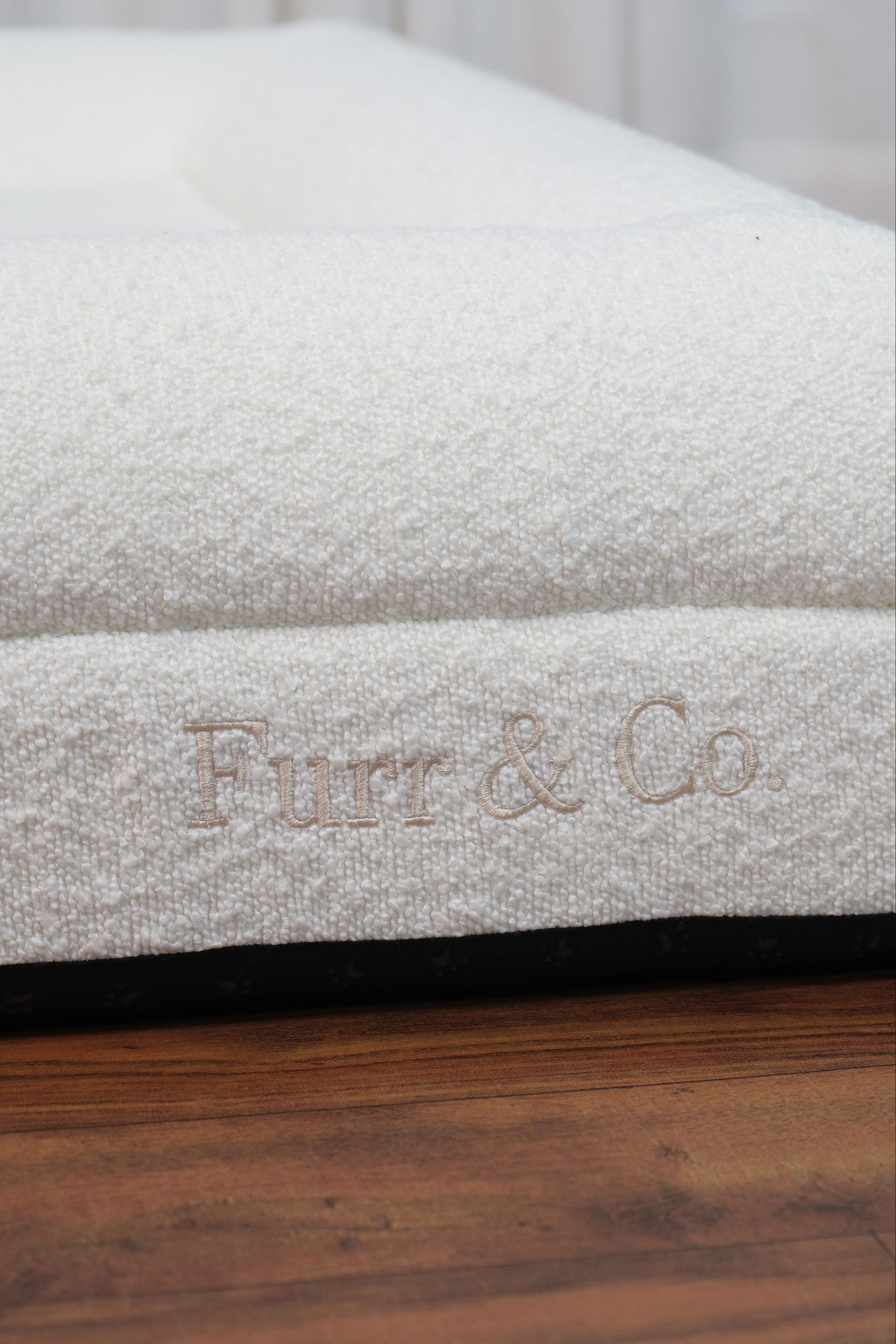 The Luxe Bouclé Restorative Pet Bed