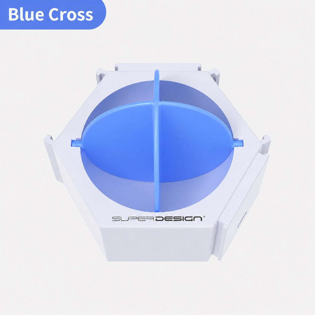 Malloren Modular Cat Puzzle Feeder Toy for Indoor Treat Time - Hexagon Slow Feeder Enrichment Game to Keep Bored Cats Busy