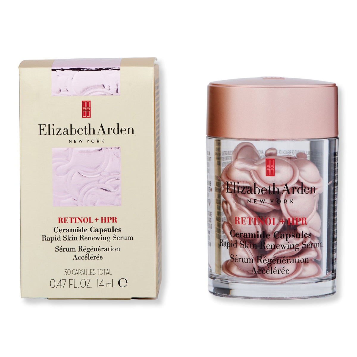 Elizabeth Arden Retinol + HPR Ceramide Capsules Rapid Skin Renewing Serum