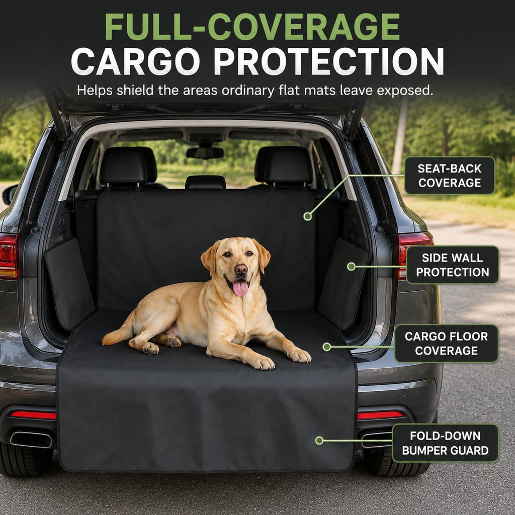 Malloren SUV Cargo Liner for Dogs - Mud, Hair & Bumper Protection