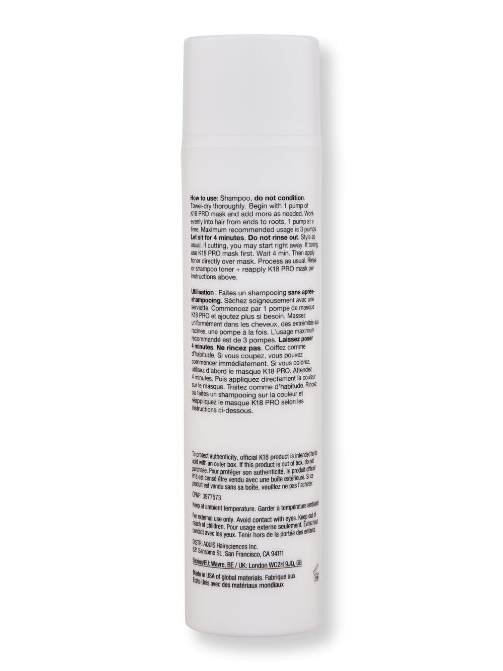 K18 Professional Molecular Repair Hair Mask