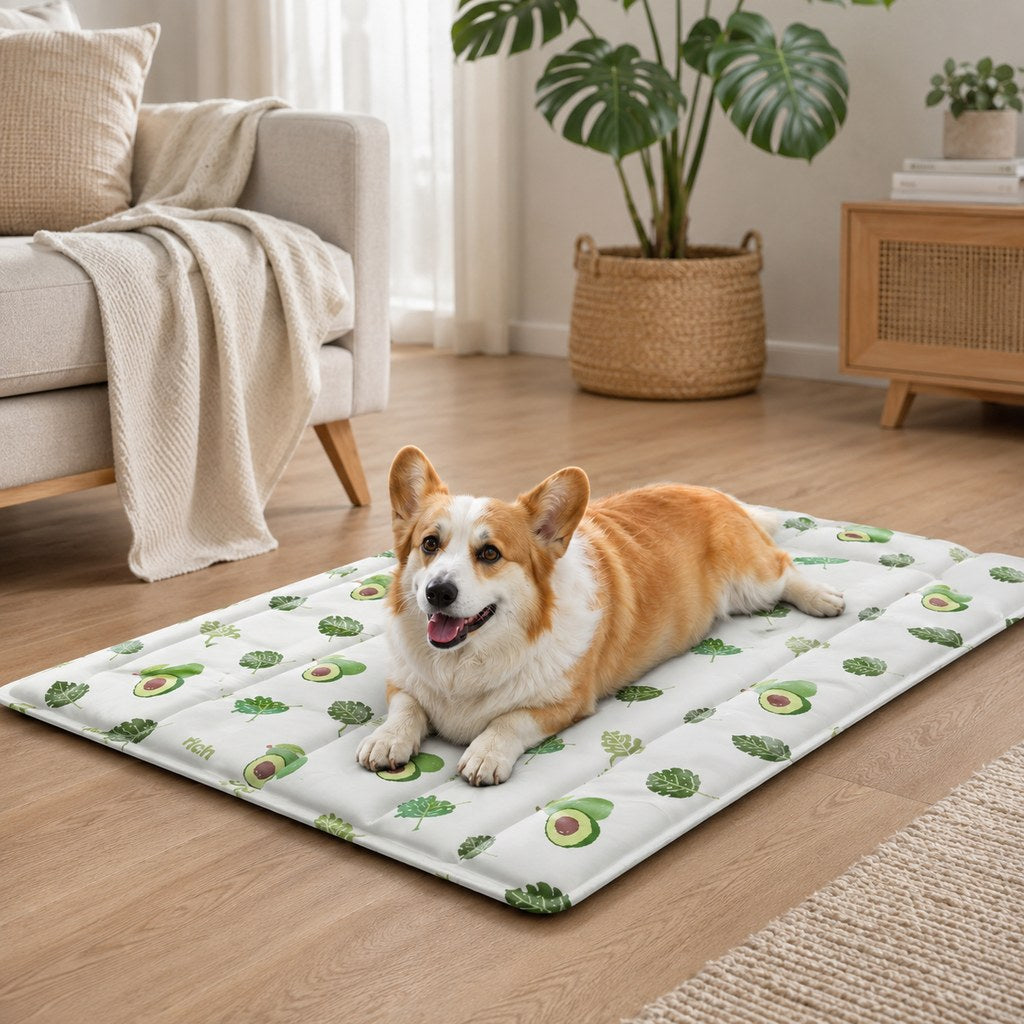 Malloren Cooling Gel Pet Mat for Hot Days at Home, Crates & Travel - Waterproof Chill Pad for Dogs & Cats