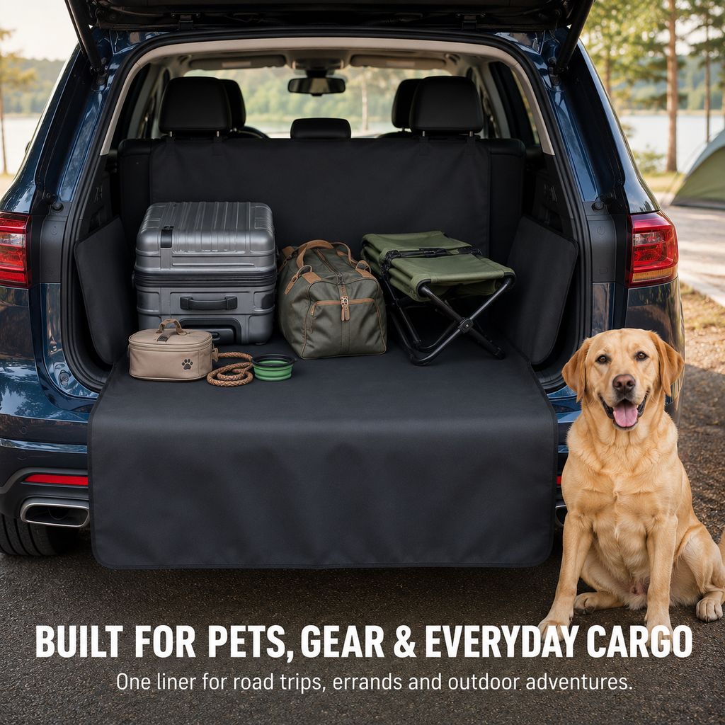 Malloren SUV Cargo Liner for Dogs - Mud, Hair & Bumper Protection