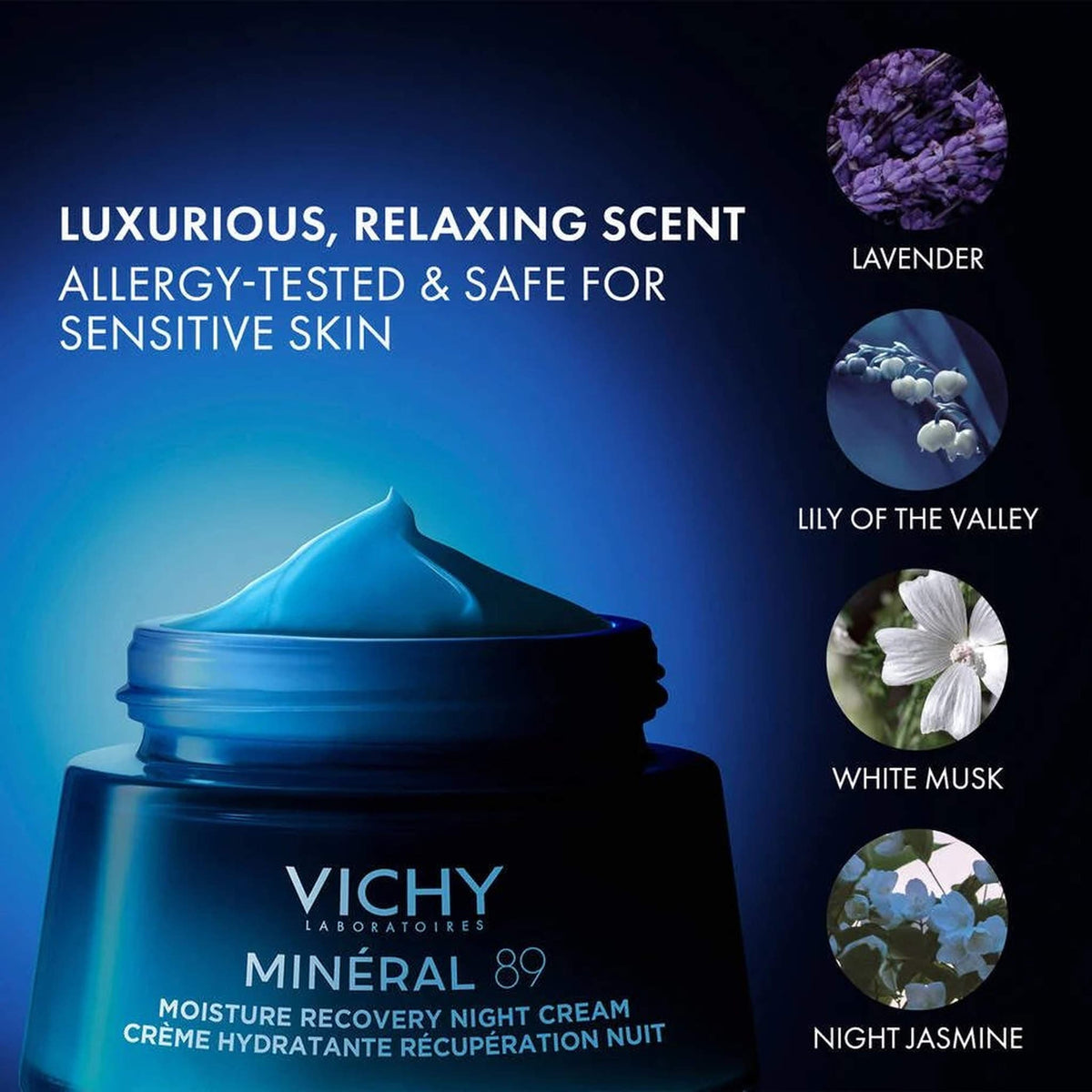 Vichy Mineral 89 Moisture Recovery Night Cream