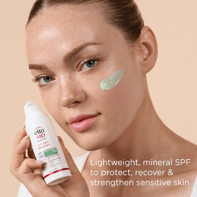 EltaMD UV Skin Recovery Red Color Correcting Green Tint Broad Spectrum SPF 50