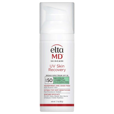 EltaMD UV Skin Recovery Red Color Correcting Green Tint Broad Spectrum SPF 50
