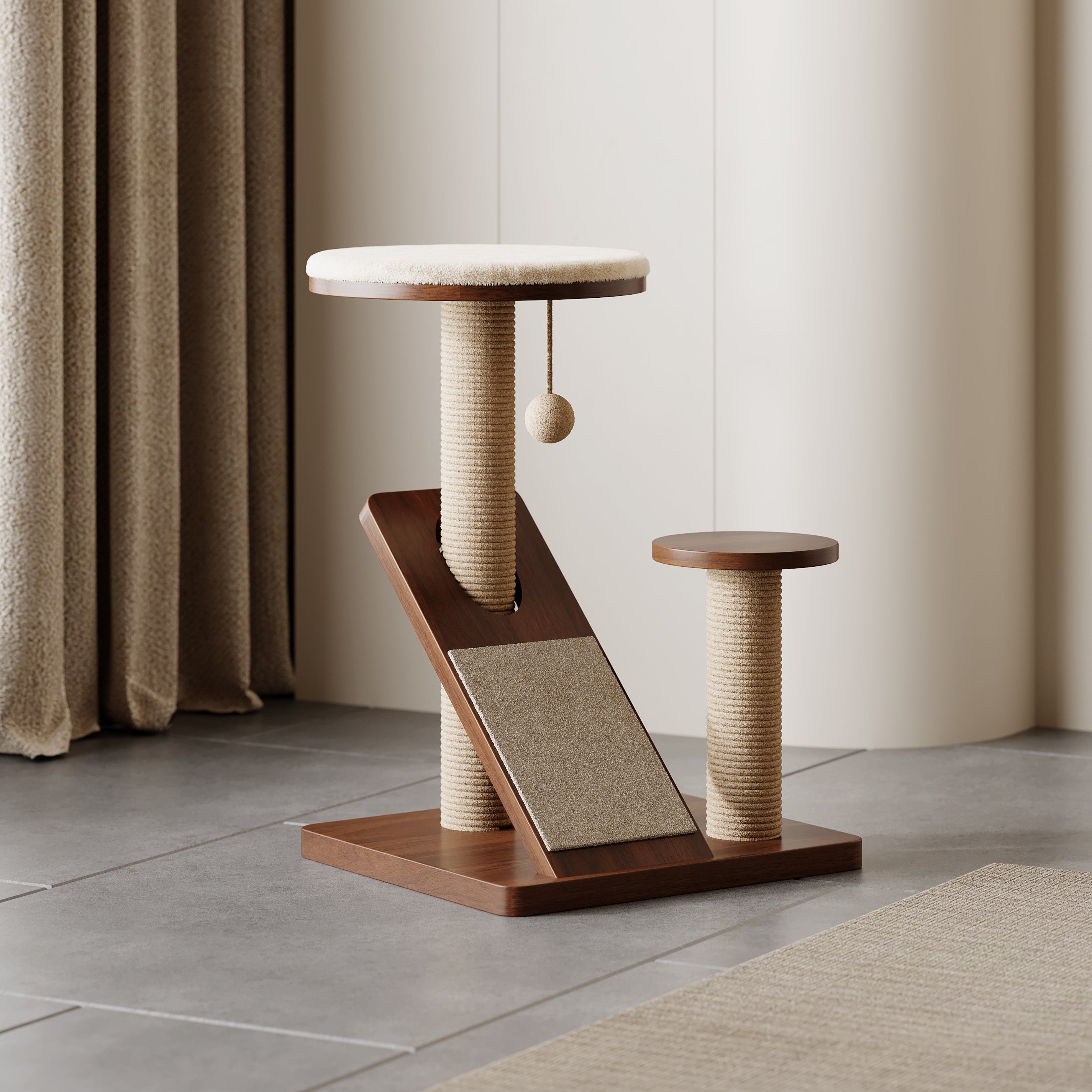 The Purrch - Luxury Cat Perch and Scratching Post