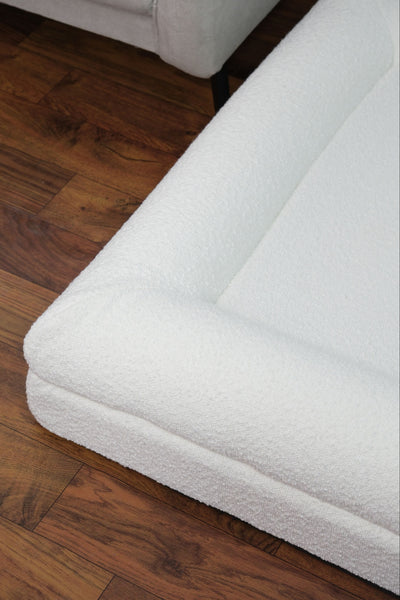 The Luxe Bouclé Restorative Pet Bed
