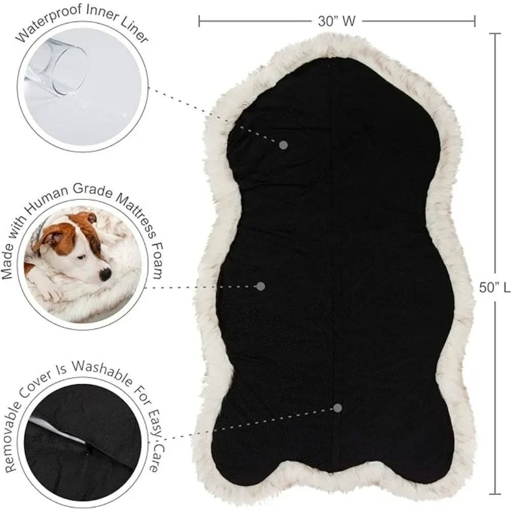 CozyCloud Orthopedic Memory Foam Dog Bed