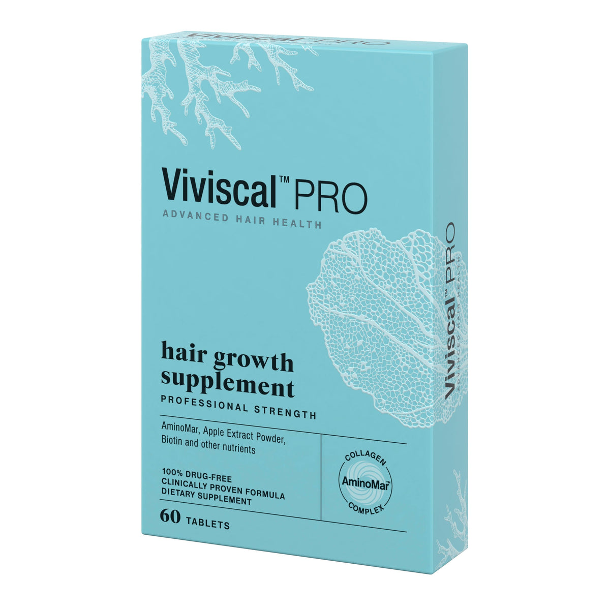 Viviscal PRO Hair Growth Supplement - 60 Tablets