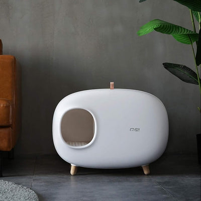 Contemporary Cat Litter Box
