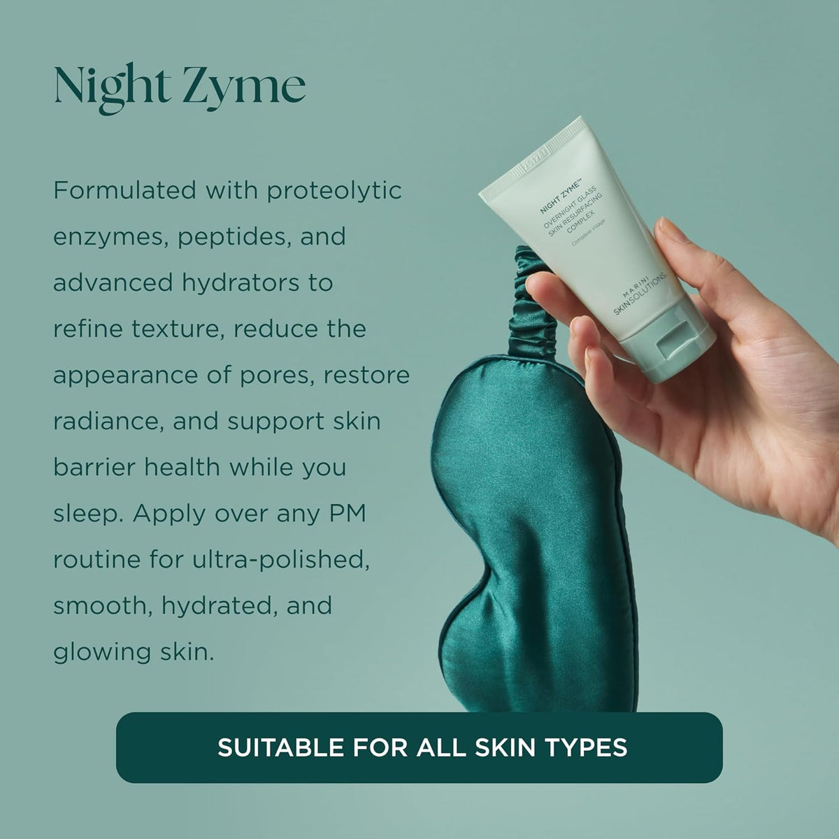 Marini Skin Solutions Night Zyme Overnight Glass Skin Resurfacing Complex