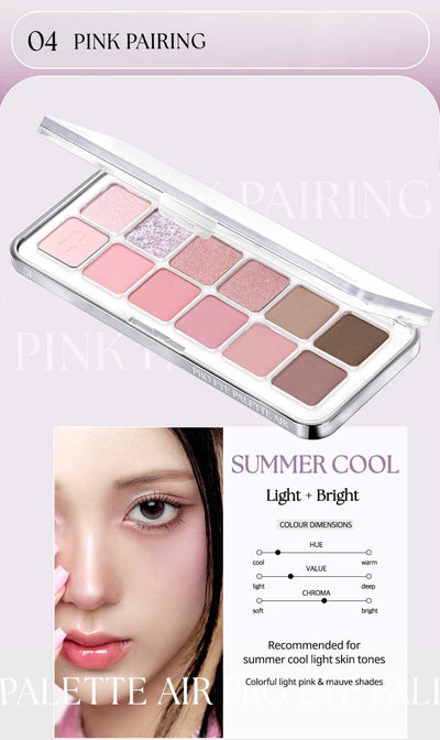 CLIO Pro Eye Palette Air #04 Pink Pairing
