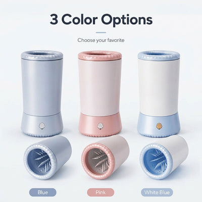 Malloren Electric Pet Paw Cleaner Pro – USB Rechargeable Dog & Cat Paw Washer