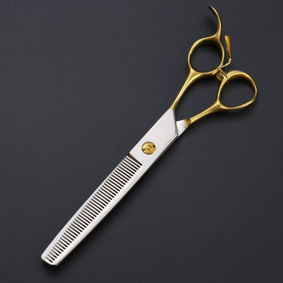 Golden Dog Grooming Scissors Set - Pet Scissors