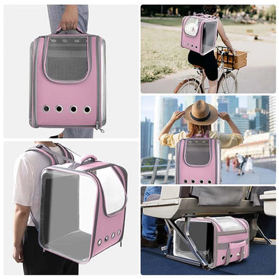 Premium Breathable Cat Carrier Backpack for Comfortable Travel