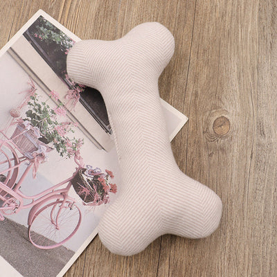 Felt Dog Bone Chew Toy