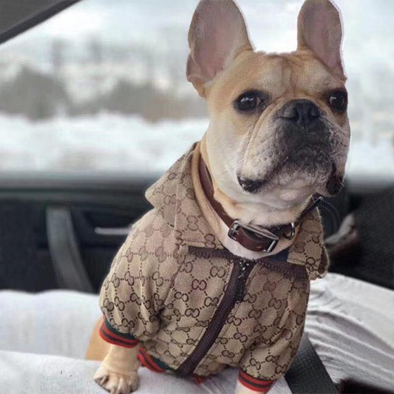Luxury Designer Dog Fleece Jacket - Hoodie for Ultimate Canine Comfort & Style