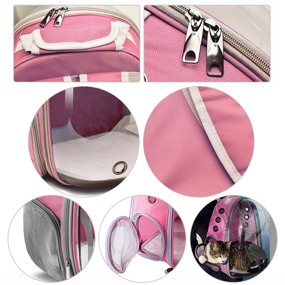 Premium Breathable Cat Carrier Backpack for Comfortable Travel