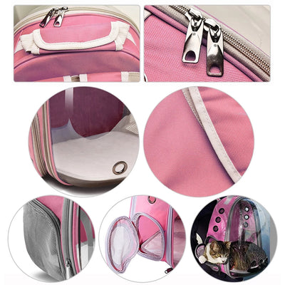 Premium Breathable Cat Carrier Backpack for Comfortable Travel