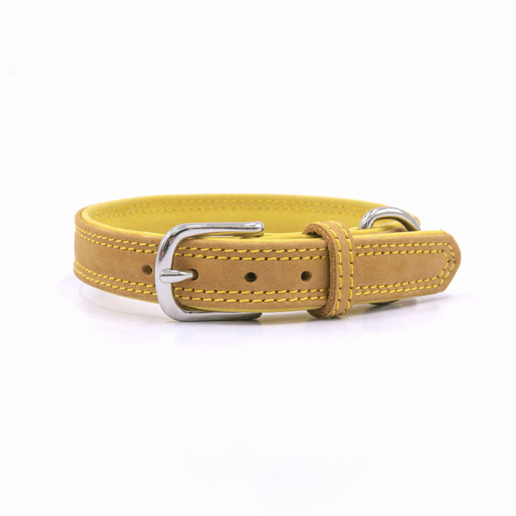Genuine Leather Pet Collar  | High Quality Durable Luxury