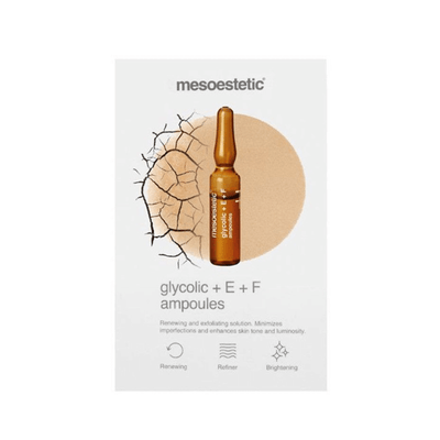 Mesoestetic Glycolic + E + F Ampoules (10 X 2ML)