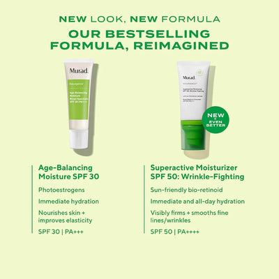 Murad Superactive Moisturizer SPF 50: Wrinkle-Fighting