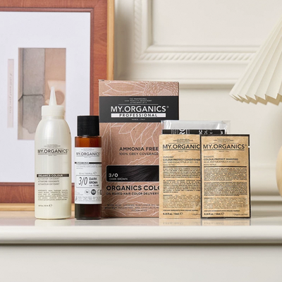My Organics Organic Colour Oil-Based Hair Color Delivery System (2 x 50ml + 2 x 10ml)
