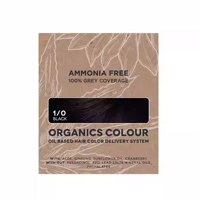 My Organics Organic Colour Oil-Based Hair Color Delivery System (2 x 50ml + 2 x 10ml)