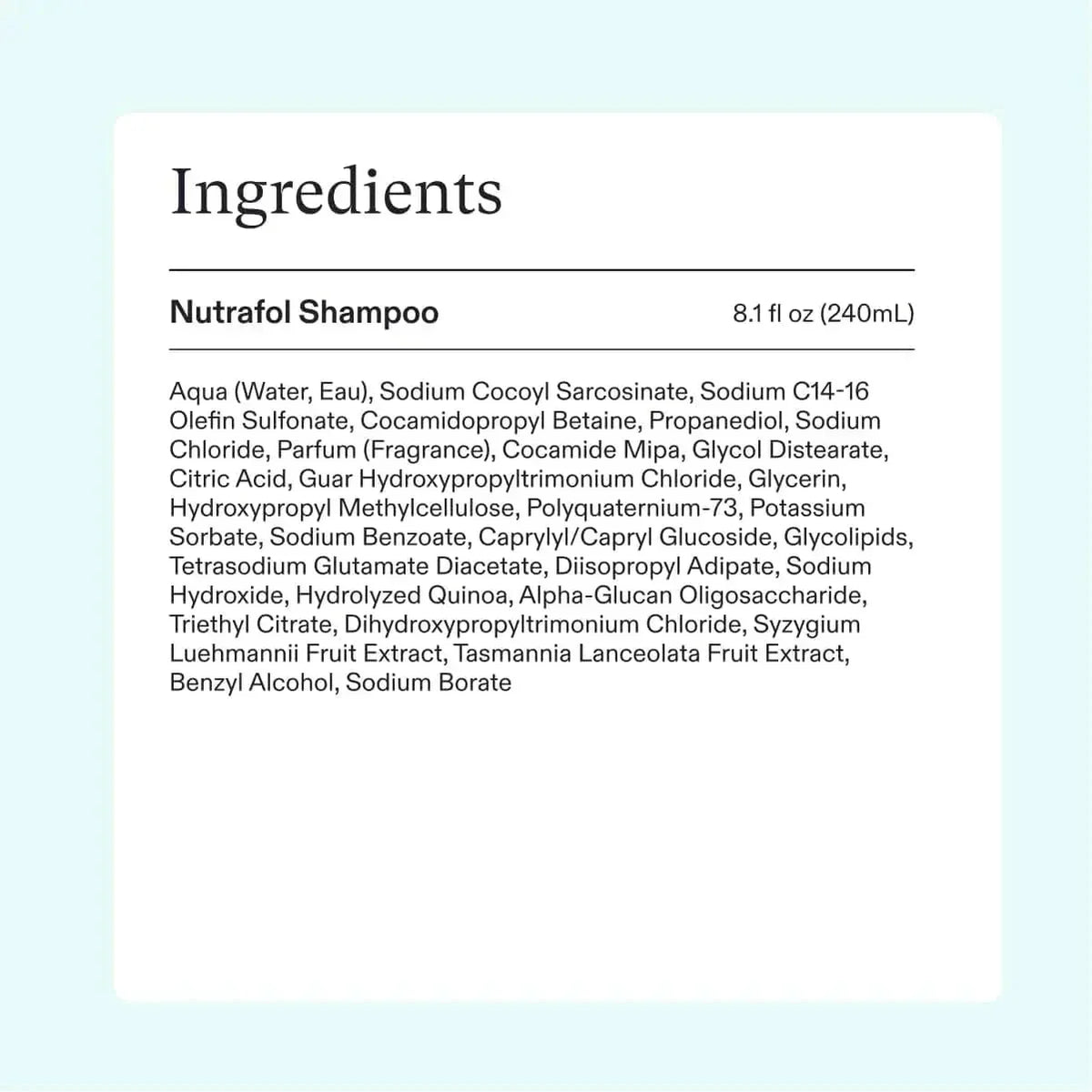 Nutrafol Shampoo