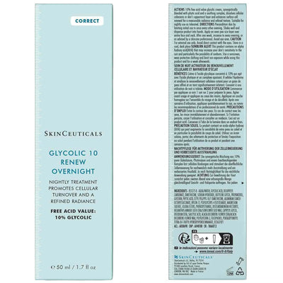 SkinCeuticals Glycolic 10 Renew Overnight
