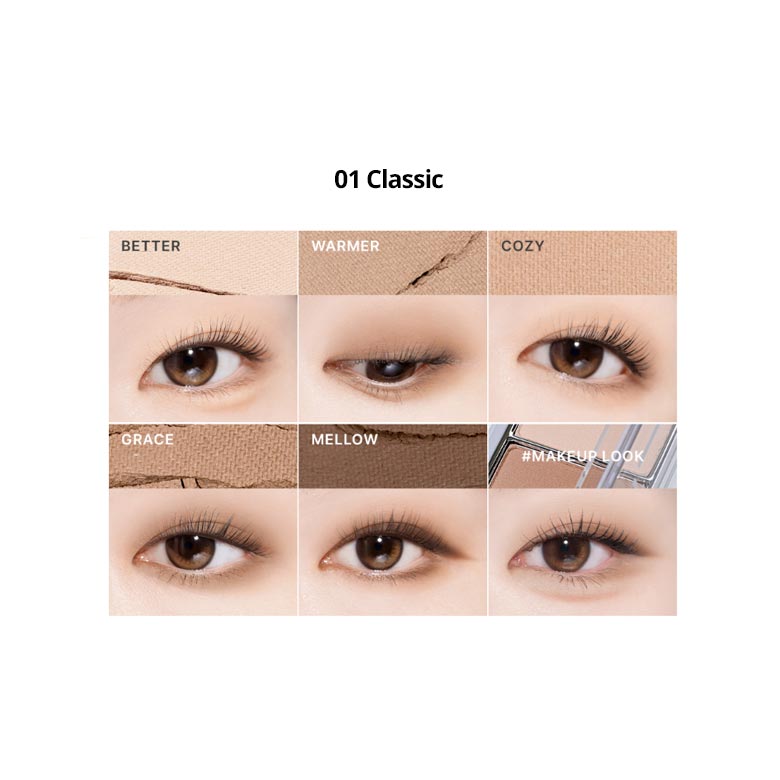 ABOUT TONE Return To Basic Shadow Palette 9g