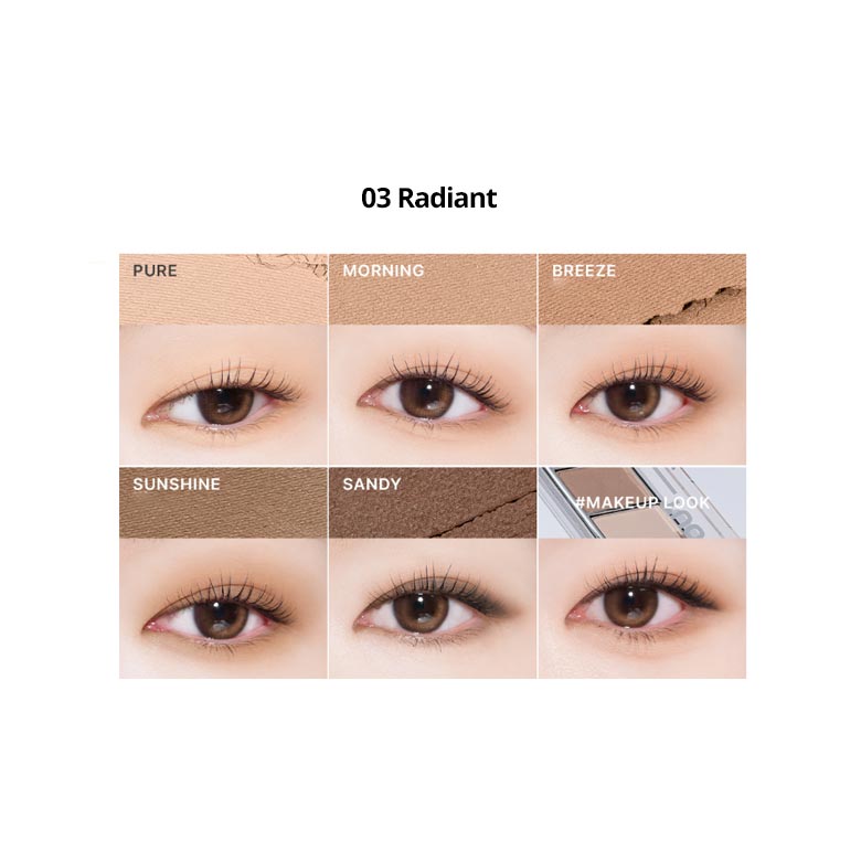ABOUT TONE Return To Basic Shadow Palette 9g