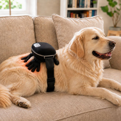 Malloren Hands-Free Dog Massager with Heat – Bionic Kneading for Post-Walk Relaxation & Everyday Comfort