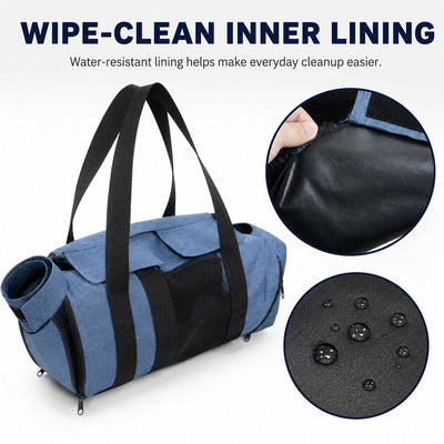 Malloren Cat Grooming Restraint Bag for Nail Trimming & Ear Cleaning – Easier Control for Wiggly Cats