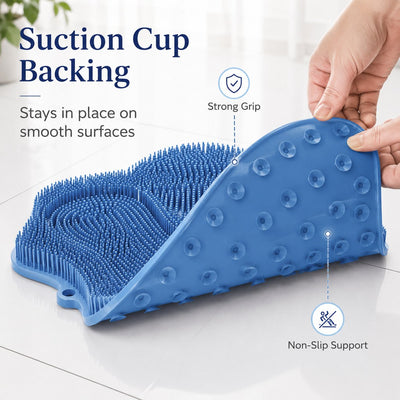 Malloren Soft TPR Cat Scratch & Massage Mat for Indoor Cats – Sofa-Saving Pad for Scratching, Stretching & Rubbing
