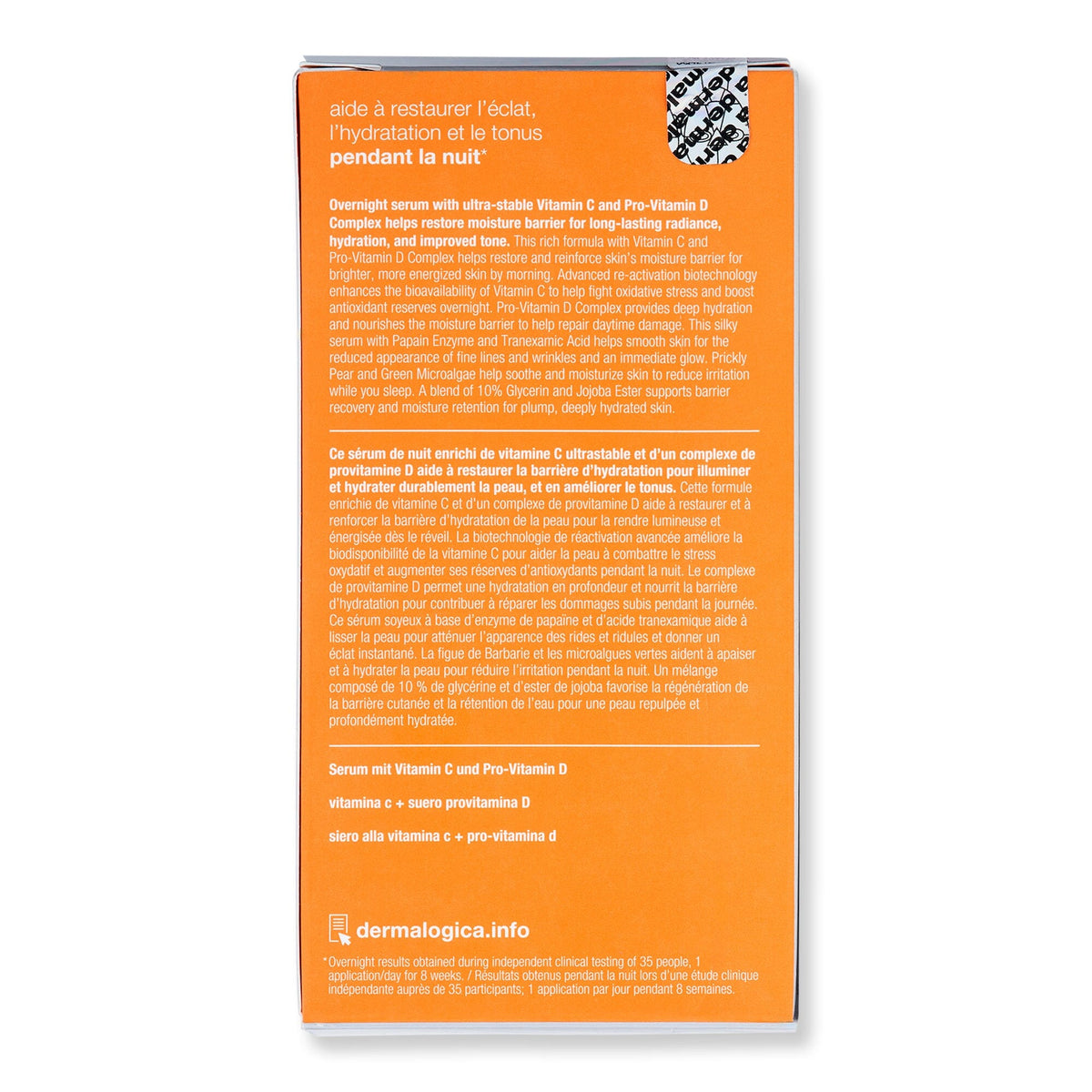 Dermalogica Biolumin-C Night Restore Serum