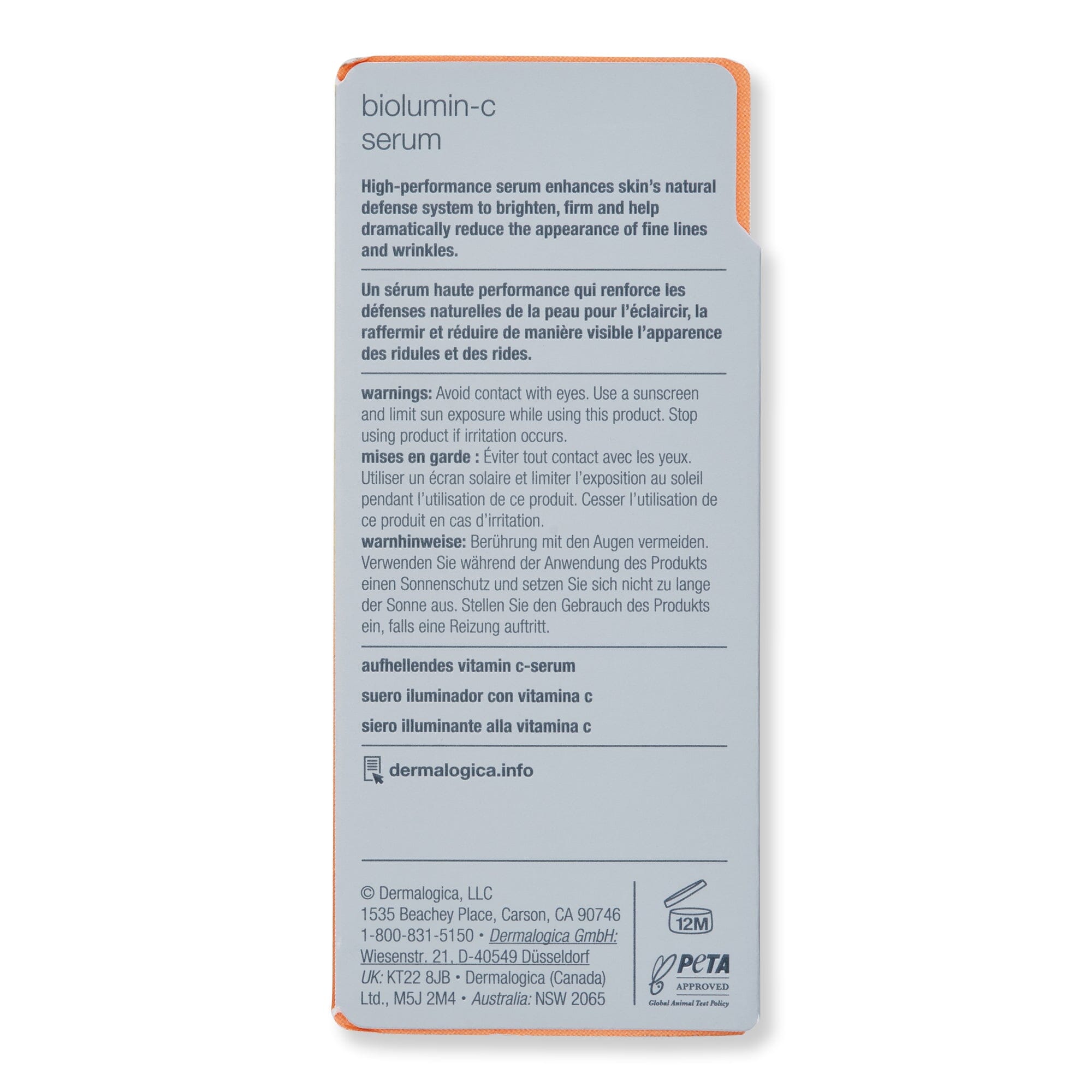 Dermalogica BioLumin-C Serum