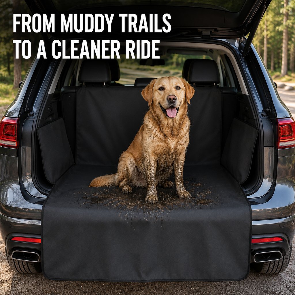 Malloren SUV Cargo Liner for Dogs - Mud, Hair & Bumper Protection