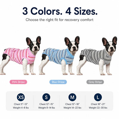Malloren Breathable Dog Recovery Suit for Spay & Neuter Recovery, Soft Cone Alternative Onesie to Help Reduce Licking After Surgery