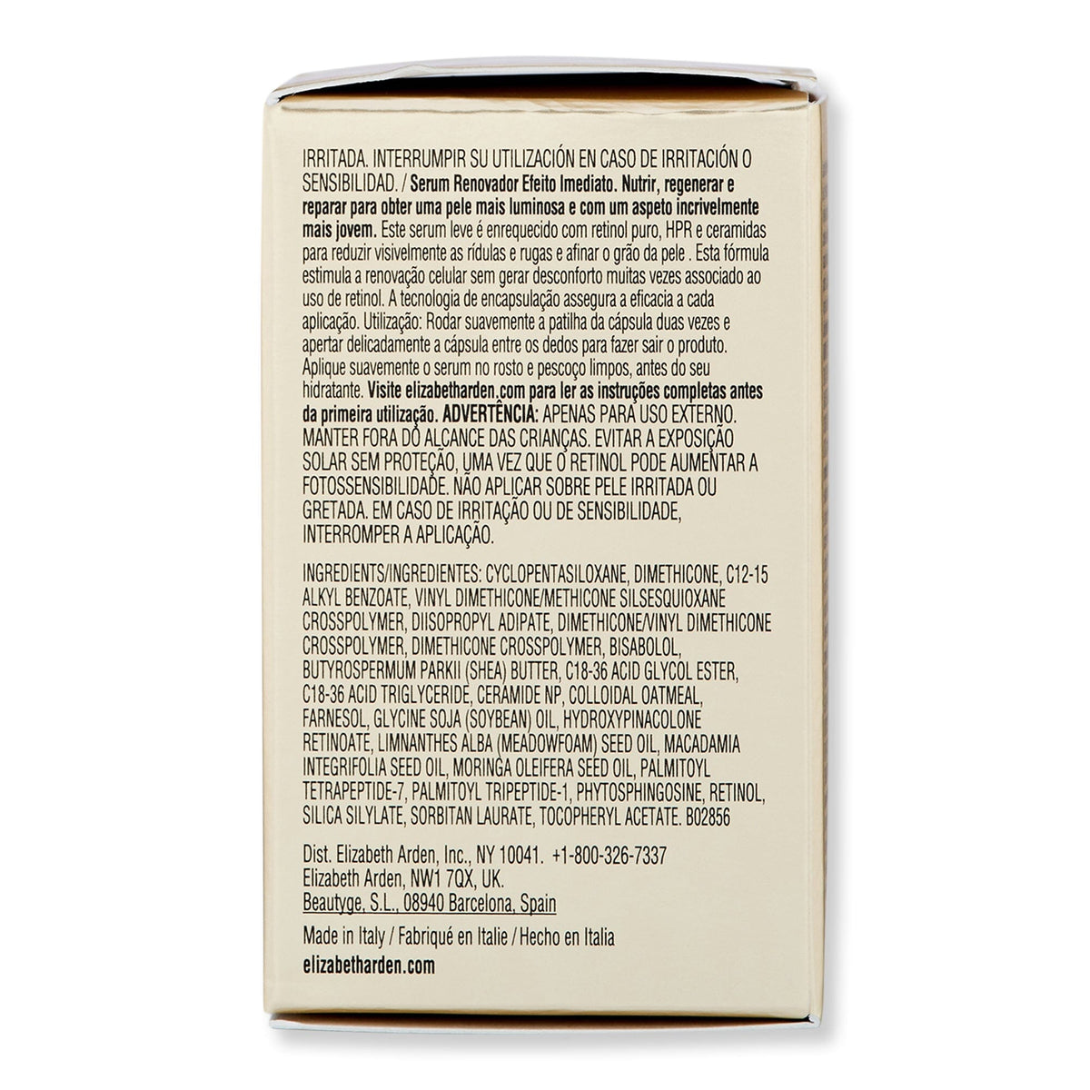 Elizabeth Arden Retinol + HPR Ceramide Capsules Rapid Skin Renewing Serum